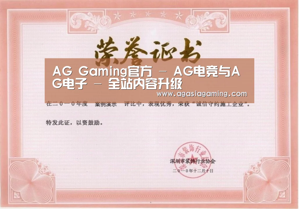 荣誉证书二