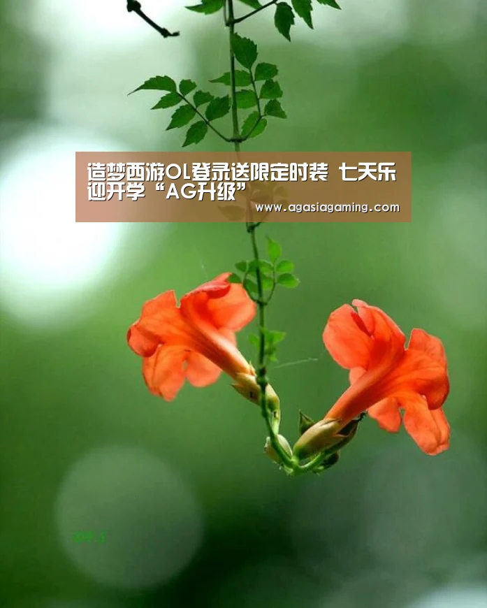 造梦西游OL登录送限定时装 七天乐迎开学“AG升级”(图3) AG升级